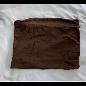 Fashion nova brown tube top